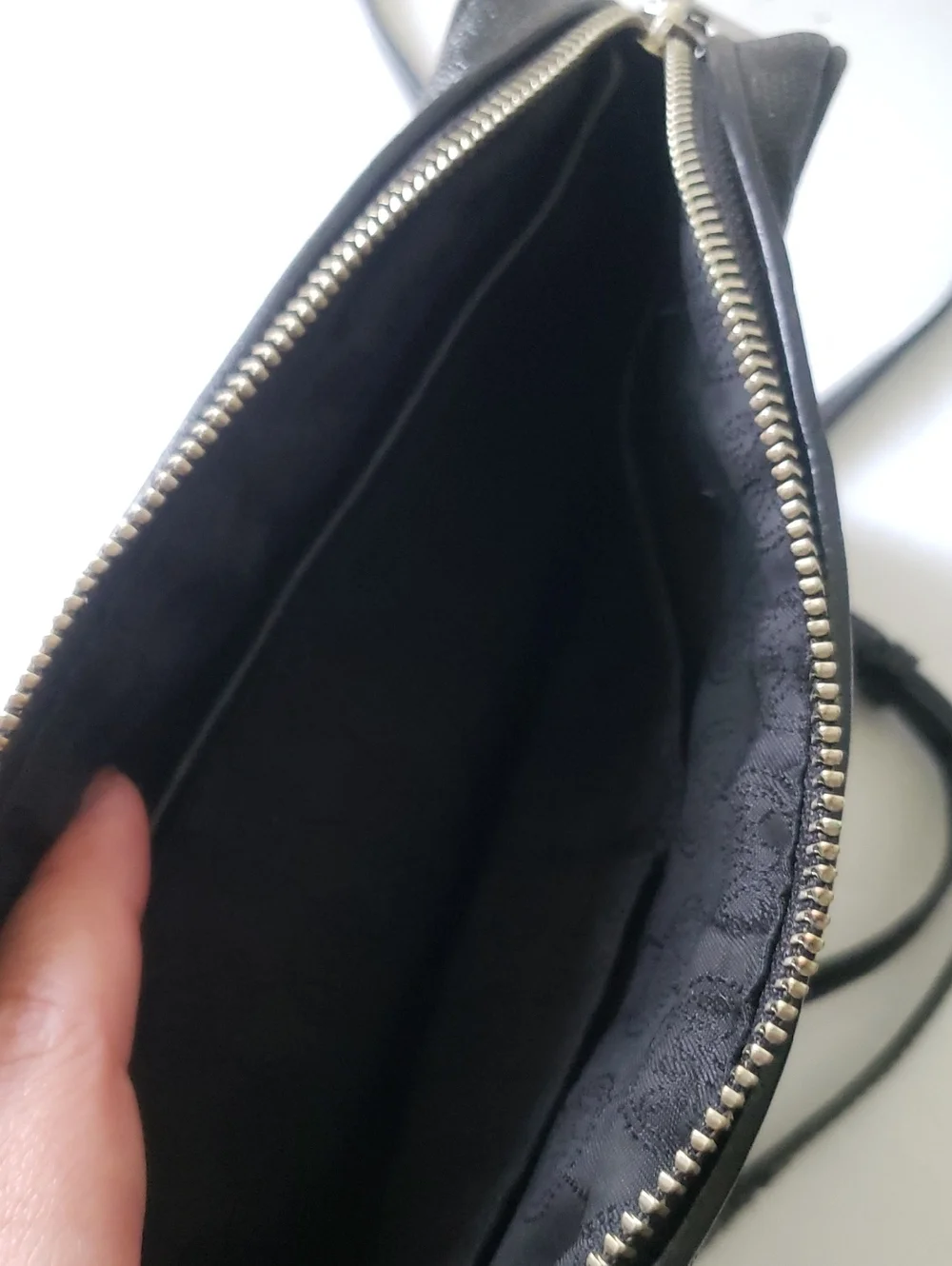 Michael Kors Black Monogram Crossbody Bag